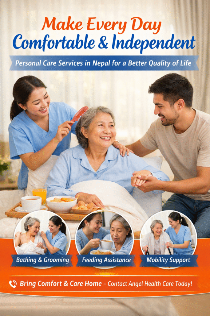 Daily Personal Care Home Service in Nepal